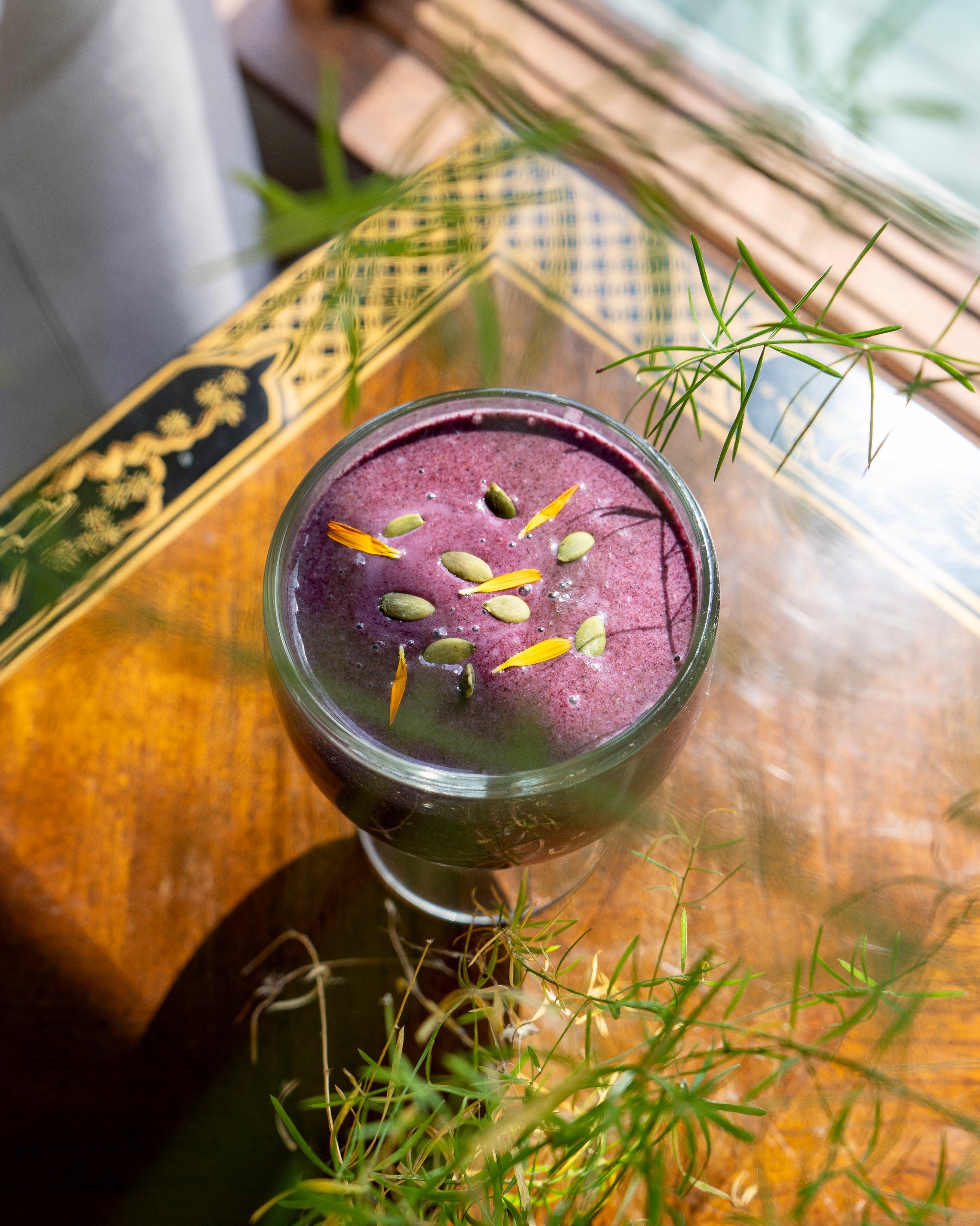 Wild Blueberry Cacao Smoothie